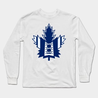 Maple Leaf Hockey Jersey Long Sleeve T-Shirt